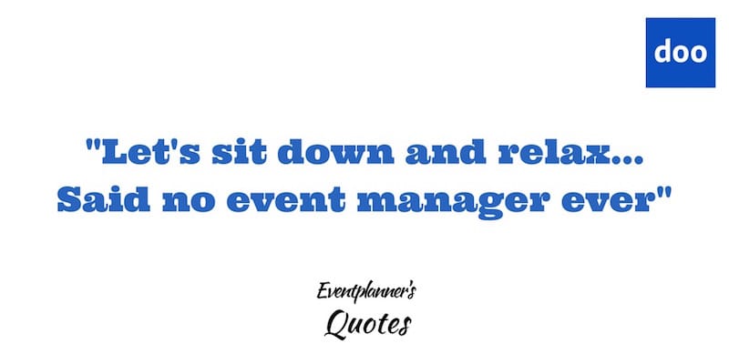 Eventmanager Quote